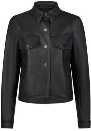 Marc Aurel Jacke in Leder-Optik Black - 40