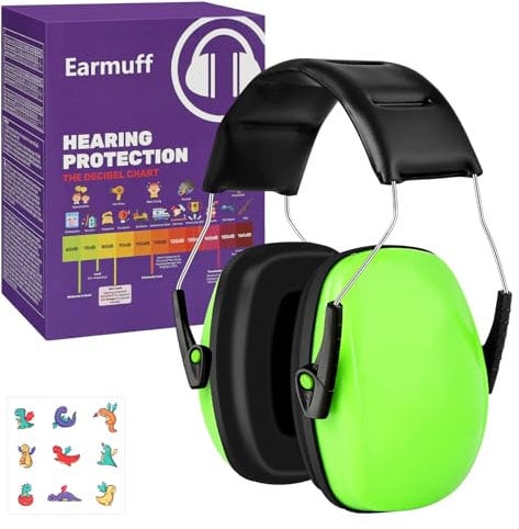 AOOWU Ear Defenders Children, Kids Ear Defender, Noise Cancelling Headphones for Kids, Sound Blocking Earmuffs for Autism, Toddler, Children Age 3-16 Years Old, Kids Ear Protection Earmuffs, 22dB