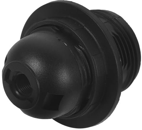 OSALADI Gewindesockel Lampenfassung Schwarz Pe Hochsicherer Fassungshalter Diy Pendelleuchte Vielseitig Einsetzbar Einfacher Austausch Für Glühbirnen Zuhause
