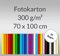 Fotokarton 70 x 100 cm weiß - 10 Bogen