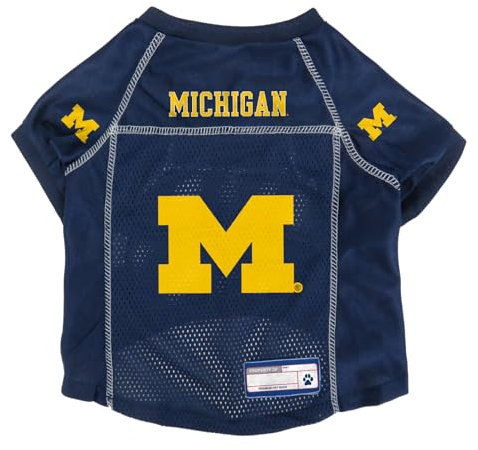 Littlearth Michigan Wolverines NCAA Basic Pet Jersey