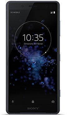 Sony Xperia XZ2 Compact Smartphone portable débloqué 4G (Ecran: 5 pouces - 64 Go - Double Nano-SIM - Android) Noir [France]