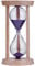 Seawang Sanduhr aus Holz, 3 Minuten, Sanduhr, Zahnputzuhr (lila)