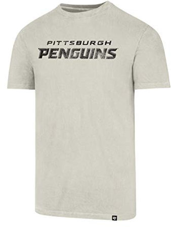 '47 NHL T-Shirt Pittsburgh Penguins Inkblock Flatiron Brand Eishockey (XL)