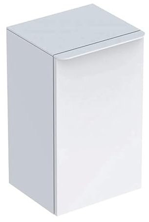 Geberit Smyle Square Seitenschrank, 500359, 36x60x32,6cm, mit 1 Tür rechtsöffnend, Farbe: Weiß Hochglanz Lack - 500.359.00.1