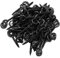 Fransande 50pcs Carp Fishing Boilie Screw with Solid Ring Bait Tool Chod Rigs Carp Fishing Hair Tackle Accessory