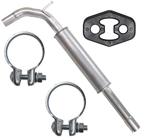 Adamot Mitteltopf Auspuff Mittelschalldämpfer für VW Lupo 1.4