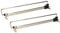 KOTARBAU® 2er Set Ausziehbare Kleiderstange für Garderobenschrank 350mm
