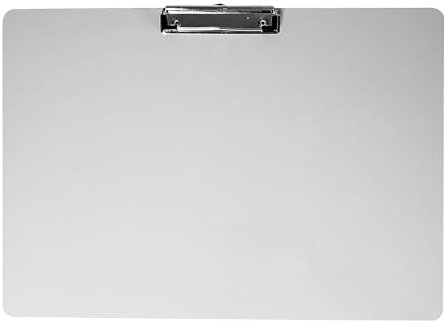 Janrax Whiteboard-Klemmbrett, radierbar, A3