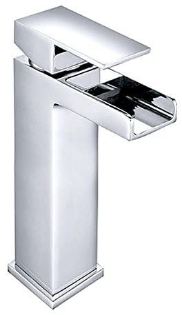 Aquariss Basin Taps Tall Single Lever Chrome Bathroom Sink Basin Mixer Tap
