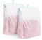 OTraki Bolsas para Lavadora con Asas 50 x 60cm 2PCS Bolsa para Ropa Sucia Reutilizable Bolsa para la Colada Grande con Cremallera para Ropa Delicada, Dormitorios Universitarios y Apartamentos