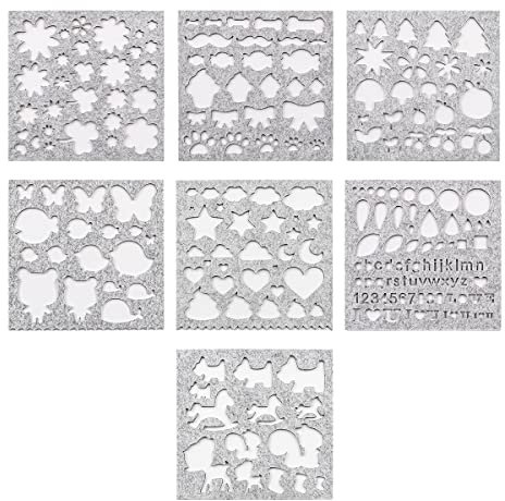 CENPEK 7 STÜCKE Wollfilzform DIY Handwerk Nadelfilz Woolcraft Schablone Applikation Handwerk