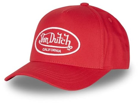 Von Dutch Rote Kappe, rot, One size