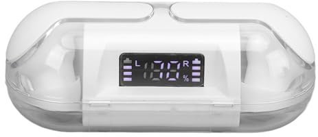 TM20 Sprachübersetzer Ohrhörer, Tragbare Übersetzer Kopfhörer, Unterstützt Anrufe, Musik, 144 Sprachen Übersetzergerät mit APP, für für Android (White)