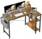 BEXEVUE L-förmiger Schreibtisch – 120x70 cm Gaming Tisch mit Ablagefächer, Umkehrbarer PC Ecktisch Computertisch, Corner Gaming Tisch für Studium Arbeit Zuhause Schlafzimmer, Grey