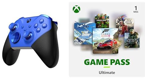Xbox Elite Wireless Controller Series 2 - Core Edition (Blue) + Game Pass Ultimate 1M