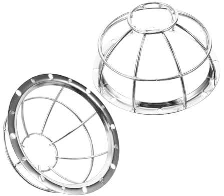 JECOMPRIS Fire Sprinkler Heads Guard Cover Detector Cage Sprinkler Cover Antitheft Mesh