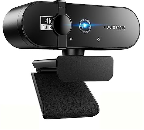 AUBEST Webcam, 4K Webcam 1080P Mini Camera 2K Full HD Webcam With Microphone Autofocus Web Camera For PC Computer Laptop Online Camera(2K)