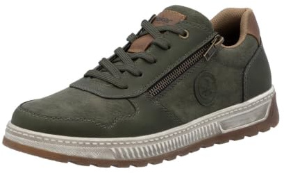 Rieker 37029-14 Herren Schnürschuh Synthetik blau blau
