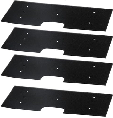 OAJABBGE Confezione da 2 filtri di lanugine di ricambio lavabile e riutilizzabile filtro in schiuma filtrante in cotone adatto per lavasciuga