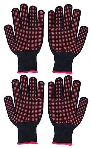 Beufee 2 Paar Schneidhandschuhe, schnittfeste Handschuhe, Sicherheits-Küchen-Schnitthandschuhe, Küche, Gartenarbeit, Sicherheitsschutzhandschuhe für Holzschnitzerei, Fleischschneiden