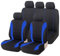 GDUTBC Autositzbezüge für Dacia Sandero Stepway 3.GEN 2.Gen 2012-2020 2021 2022 2023 2024 2025, 5 Sitze Stoff Sitzbezüge Komplettset Autositzbezüge, Atmungsaktiv rutschfest Sitzbezug Sets Zubehör