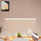 MATO LED Pendelleuchte Esstisch Höhenverstellbar Weiß - Lichtfarbe stufenlos einstellbar & dimmbar per Fernbedienung - 120cm Länge - Esstischlampe hängend, Esszimmerlampe, Hängelampe Esszimmer