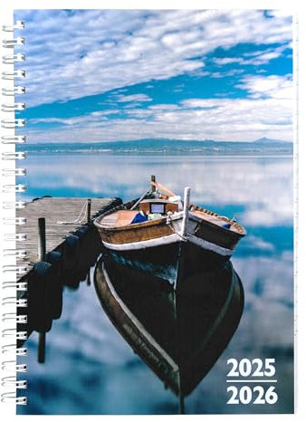 F&L Lehrerkalender Kompaktplaner Ausgabe 2025/2026, Spiralbindung, DIN A5, Motiv