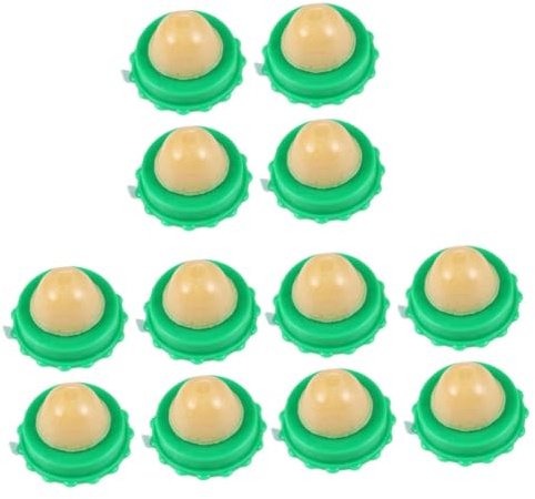 Toyvian 12 Stück Katzensnack Lutscher mit Katzenminze Vitaminreicher Katzenpudding Natürliche Gesunde Katzenleckerei für Kätzchen Spielerische Appetitanregung Hygienisch mit Transparentem