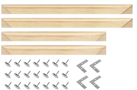 Tolospace 160 cm x 65 cm Leinwand Rahmen DIY Keilrahmen Holzrahmen Kits für Ölgemälde Poster Stickerei Stich und Nadelspitze Kunst – einfach zu montieren