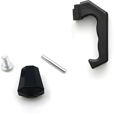 BullTek Ricambi Caffettiera Set Manico Pomello con Vite – Kit Completo per Riparazione, Montaggio Semplice, Compatibile con Caffettiere da 1 a 12 Tazze (2 e 3 TAZZE)