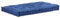 vidaXL Palettenkissen Palettenauflage Gartenkissen Palettenpolster Sitzkissen Bankauflage für Palettensofa Gartenbank Baumwolle 120x80x10cm Hellblau