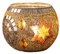 Windlicht Outdoor Kerzenhalter Aus Zerbrochenem Glas Mit Mosaik - Teelichthalter Candle Holder