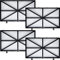 Poweka 9991433-R4 Cartouches de Filtre de Rechange Compatibles avec Dolphin Robot Nettoyeur Piscine M200, M400, M500, Wave 65, Wave 90, Oasis Z5, Nautilus Plus et Nautilus CC Plus (4 Pièces)