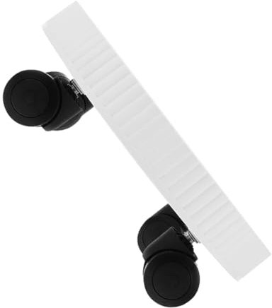 SUPVOX Supporto per Fioriera Carrello Portarulli per Piante Sottovaso per Piante Carrello per Piante Pallet per Fioriera Pallet per Impianti di Laminazione Plastica Telaio Bianca