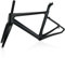 BSFHQS 700C Rennrad Rahmensatz BB86*46mm 46CM 48CM 50CM 52CM 54CM Carbonfaser Felgenbremsrahmen Windbreaker-Rahmen Schnellspanner Rahmen F100mm/R130mm QR(48CM)