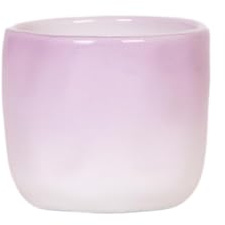 Gradience Cache-pot rose, diamètre : 6 cm, pot de fleurs élégant avec dégradé de couleurs doux, design élégant pour les petites plantes