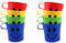 DINY Home & Style 12 Stück Kunststoff Kinder Smiley, Tasse