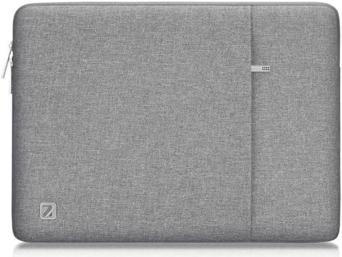 NIDOO 10 Pollici Custodia Protettiva per Laptop Tablet Borsa Porta PC Portatile Notebook Case Cover Custodie Morbide per 10,5 10,9 11 iPad Air Pro M2 M1/Surface Go 2 3/Tab M10 Plus, Grigio