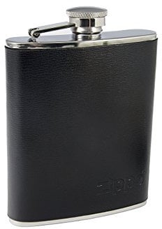 Zippo Cuir enroulée Flasque, Mocha, 170,1 Gram