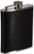 Zippo Herren Leder Flachmann Geldbörse Schwarz (Schwarz), 2x13x9.5 cm (B x H x T)