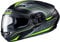 HJC Helmets Herren Nc Helmet, Schwarz/Grau/Neongelb, M