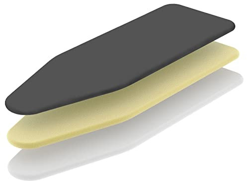 Colombo Foderina da Stiro 140x55 PERLATA Grigia 3 Strati Taglia XL