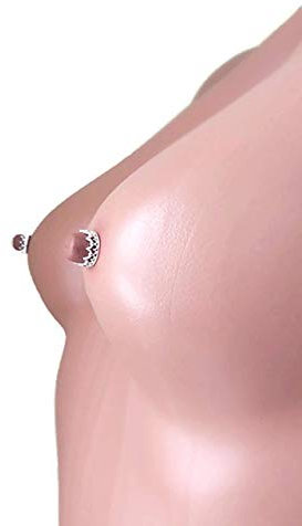 Handmade Nipple Crown Non piercing adjustable nipple jewelry
