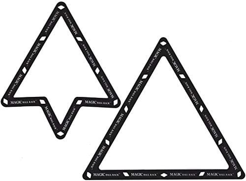 The Original Magic Billiard Ball Rack Combo 8 and 9-10 Ball Duo-Pack