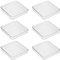 Othmro Lot de 10 coupelles de pétri rectangulaires en plastique 100 x 17 mm pour culture de cellules et autres scientifiques