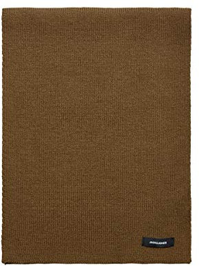 JACK & JONES Herren JACDNA KNIT SCARF NOOS 12098582, Rubber, ONE SIZE