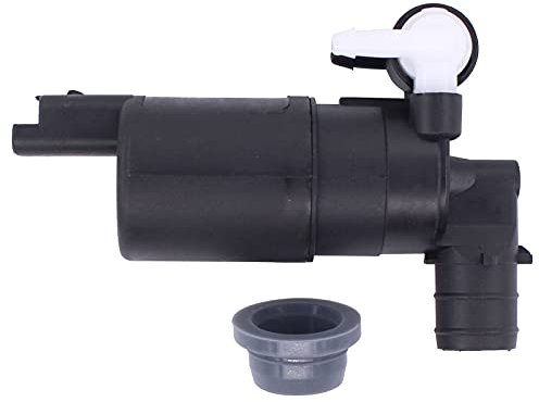 HouYeen Bomba de limpiaparabrisas de salida doble para C-itroen Berlingo C2 C3 C4 C5 C8 Dispatch Xsara Saxo P-eugeot 1007 106 207 307