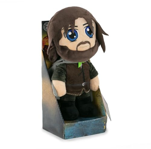 Play by Play The Lord of The Rings - Der Herr der Ringe 28cm Aragorn Frodo Gandalf Gollum Legolas Collector's Edition Plüsch - Super Soft Qualität (Mit Box Präsentation, Aragorn)