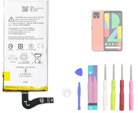 Aousavo G020J-B ersatz akku Kompatibel mit Google Pixel 4 XL mit Free Toolkit